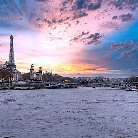 Luxury Houseboat - Concorde/tour Eiffel View Hotel Paris